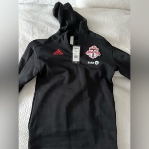 Adidas TFC travel jacket new with tags (sz Sm)